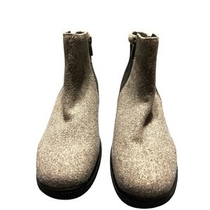 Drew Kool Suede/Flannel Orthopedic Snow Ankle Boot Grey Women's Size 10.5 M NWOB